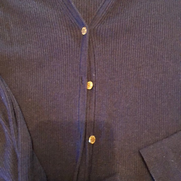 Tommy Hilfiger Navy Cardigan - Picture 3 of 3
